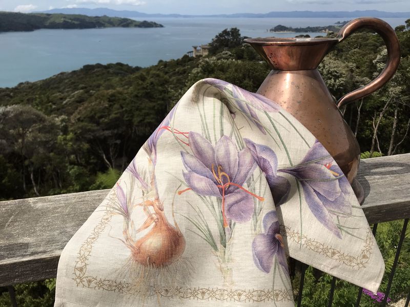 Tea Towel Saffron - Linen