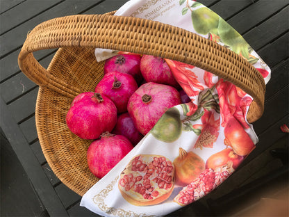 Tea Towel Pomegranate - Cotton