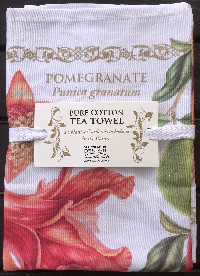 Tea Towel Pomegranate - Cotton