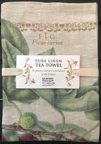 Tea Towel Figs - Linen