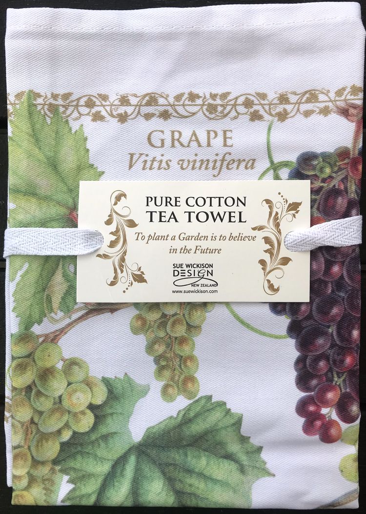 Tea Towel Grapes - Cotton