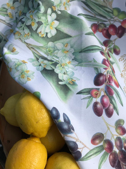 Tea Towel Olives - Cotton