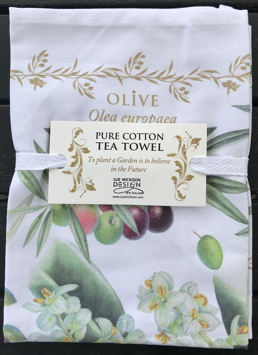 Tea Towel Olives - Cotton